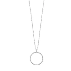 16.5" Small Circle Necklace