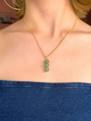 Aventurine Dangling Necklace
