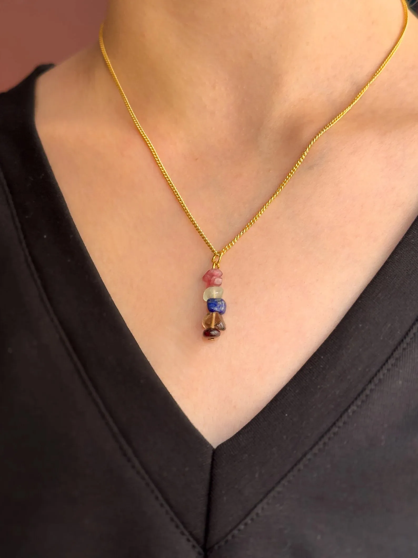 Capricorn Zodiac Minimalist Necklace