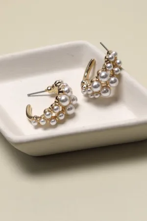 Double The Pleasure Pearl Earrings