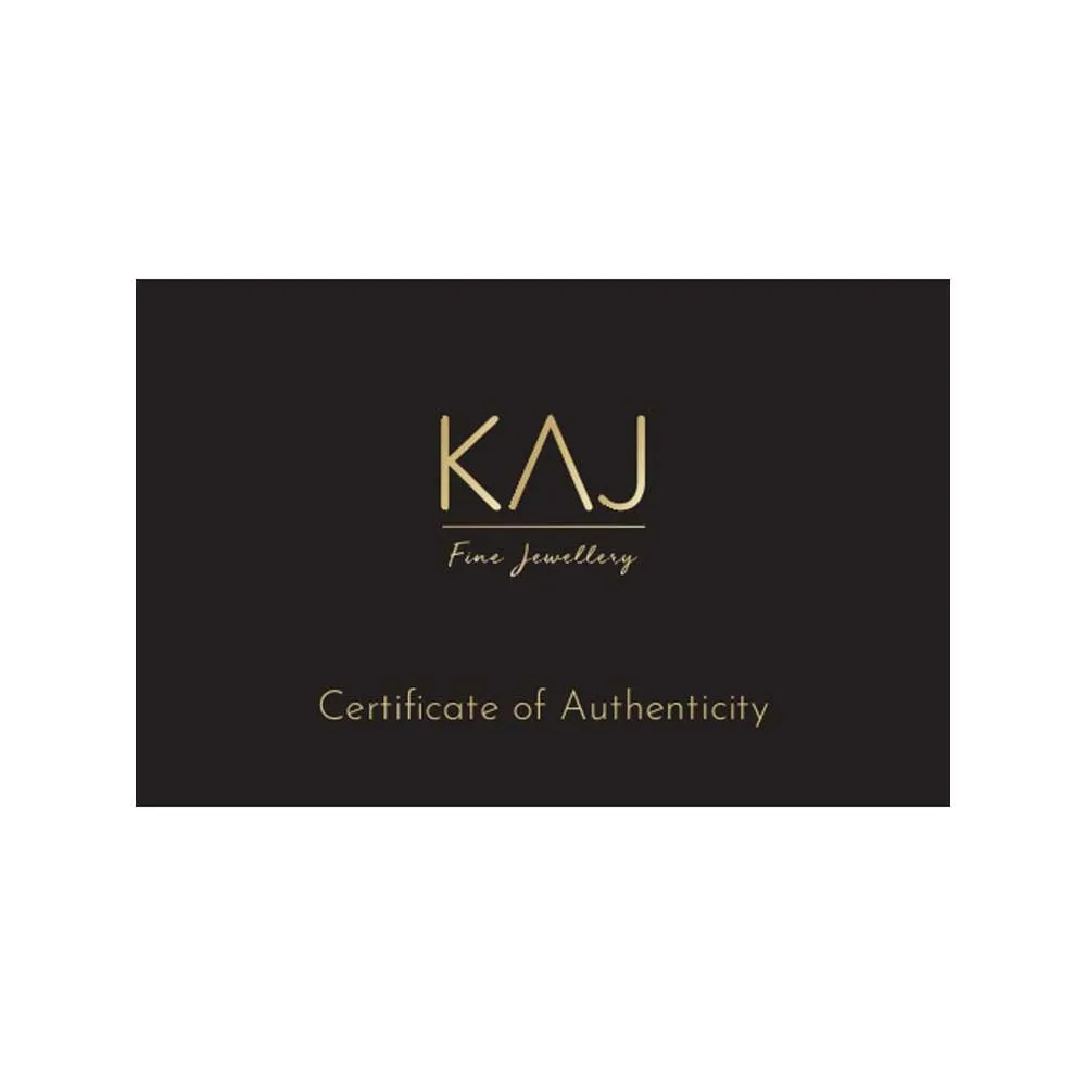 Kaj Fine Jewellery Moonstone and Diamond Ring in 18KT White Gold