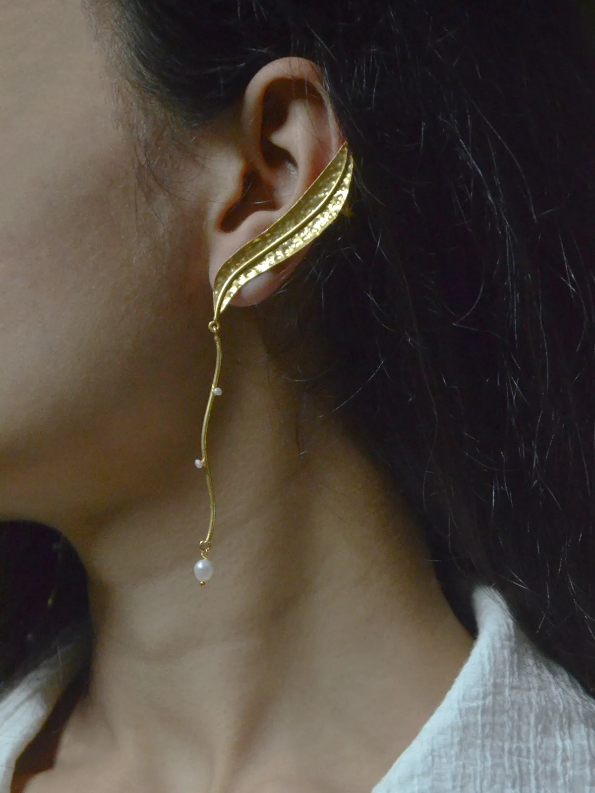 Nina Ear Cuffs Gold