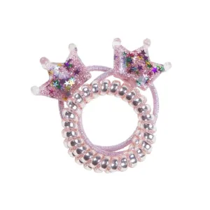 Tiaras and Twists Elastics, 4pcs